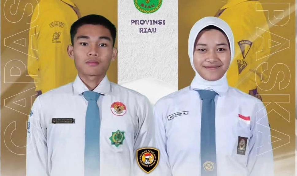 Pelajar Siak dan Inhil Wakili Riau di Paskibraka Tingkat Nasional 2026