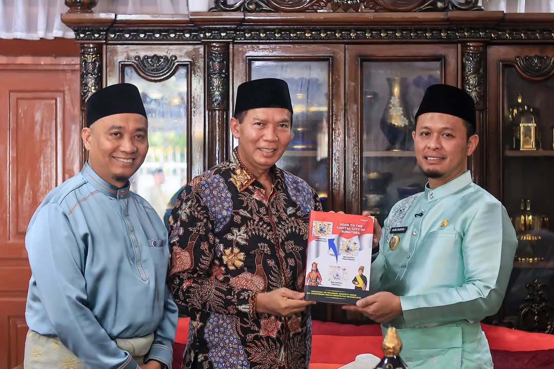 HUT Pekanbaru ke-242, Agung Anjangsana ke Kediaman Mantan Wako dan Wawako